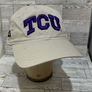 TCU university baseball cap hat